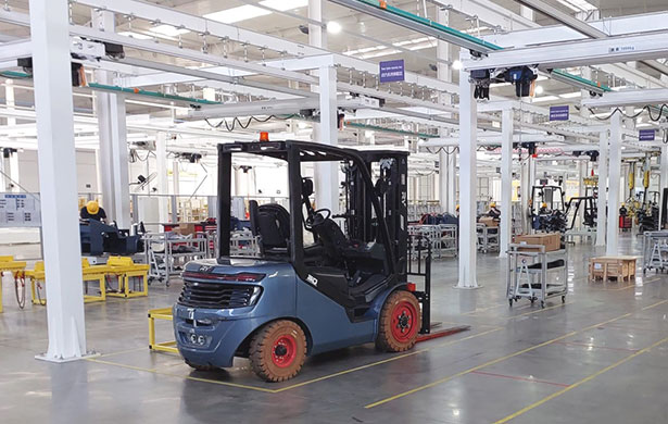 Fork Truck Specialist forklift in action